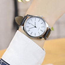 Load image into Gallery viewer, Mens Simple Business Fashion Leather Quartz Wrist Watch
